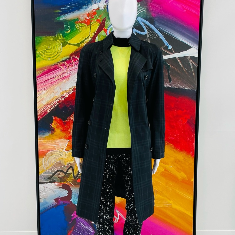 Burberry Double Breasted Trench Coat